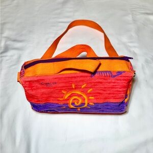 Cancun Mexico Colorful shoulder or carry bag. 12” across, 7” tall and 5” wide
